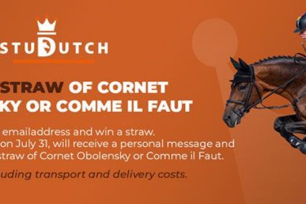 Win een rietje van Cornet Obolensky of Comme il Faut